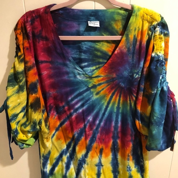 Dharma Trading Co. Tie Dye Tunic Top Oversized top - Picture 1 of 8